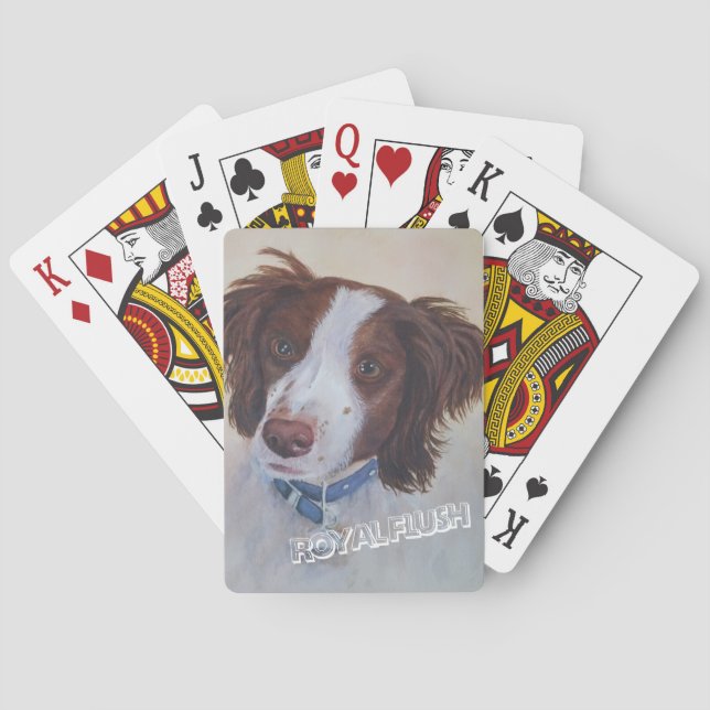 BARAJA DE CARTAS AUBURN SETTER MIX (Reverso)