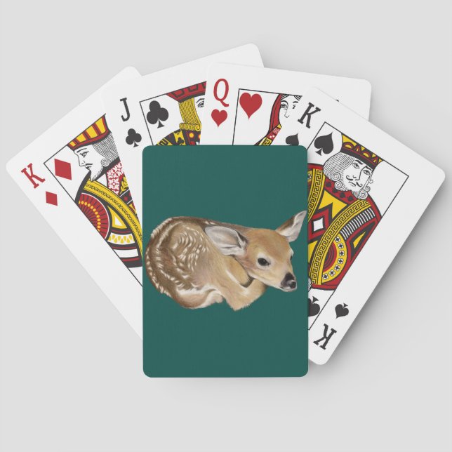 Baraja De Cartas Auriculación de primavera (Reverso)