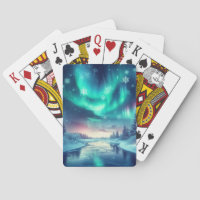 aurora boreal/invierno/Navidades