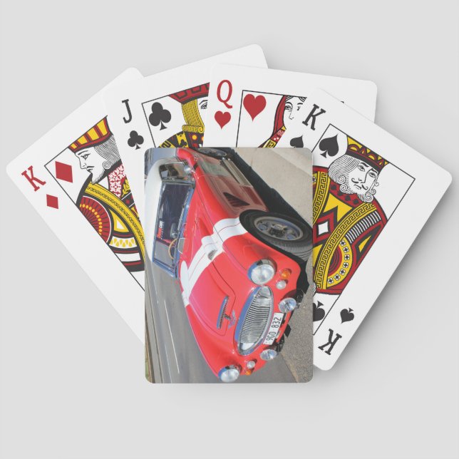 Baraja De Cartas Austin Healey 3000 Mark 111 (Reverso)