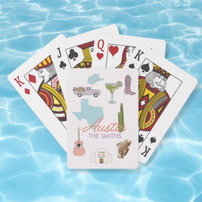 Baraja De Cartas Austin Texas Bachelorette Boda (Subido por el creador)