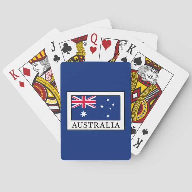 Baraja De Cartas Australia (Reverso)