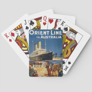 BARAJA DE CARTAS AUSTRALIA TRANATLÁNTICO OTRANTO