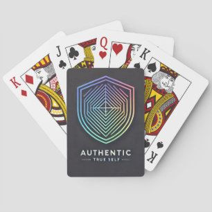 Baraja De Cartas Auténticas tarjetas de autoreproducción