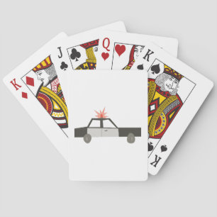 Baraja De Cartas Auto policial