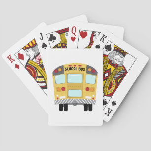 Baraja De Cartas Autobús escolar