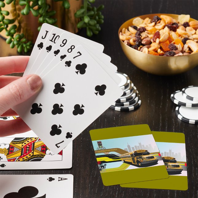 Baraja De Cartas Autobús Escolar Ciudad Cibernauta (Subido por el creador)