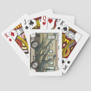 Baraja De Cartas Autophome Cute Happy Camper Big RV