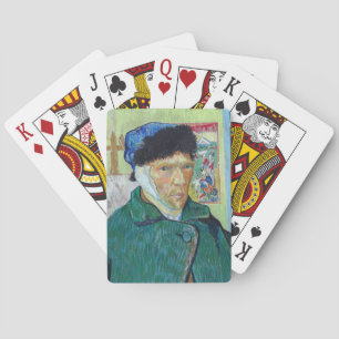 Baraja De Cartas Autorretrato de Vincent van Gogh con la oreja vend