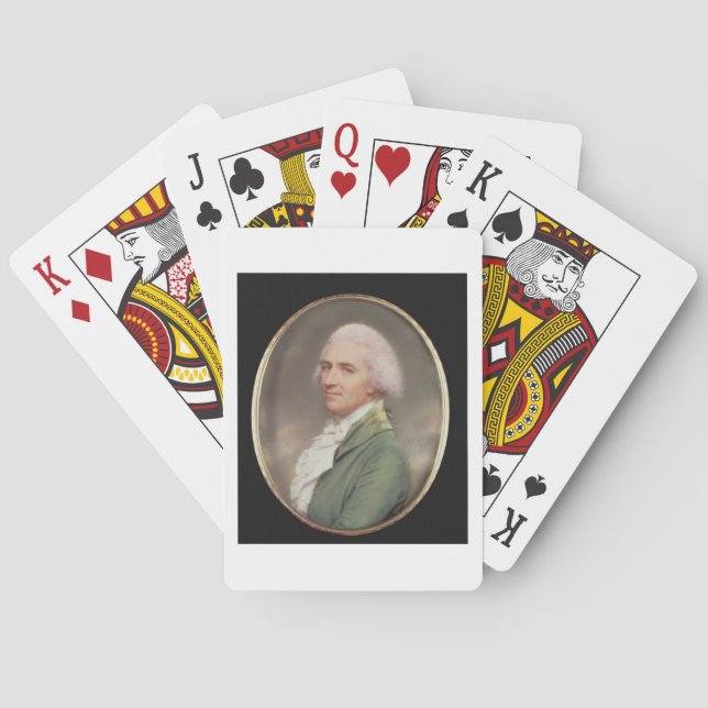 Baraja De Cartas Autorretrato miniatura (Reverso)