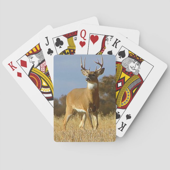 Baraja De Cartas Autumn Whitetail Buck (Reverso)