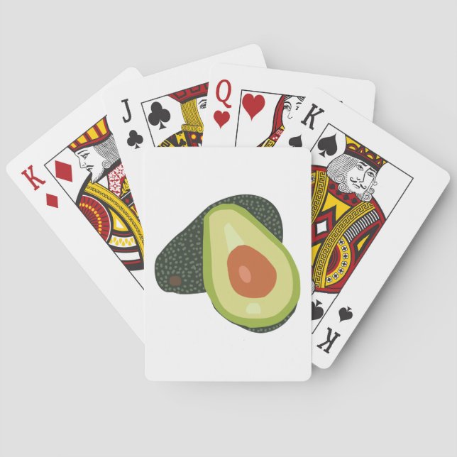 Baraja De Cartas Avacado (Reverso)