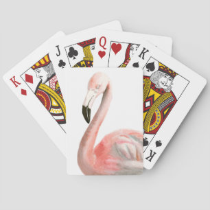 Baraja De Cartas Ave Flamingo Tropical