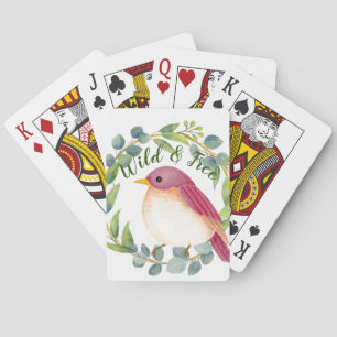 Baraja De Cartas Ave salvaje y libre de la canción