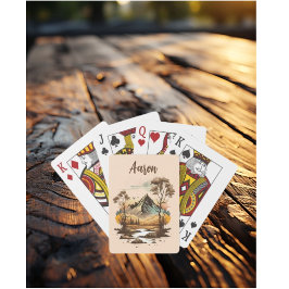 Baraja De Cartas Aventura al aire libre de montaña