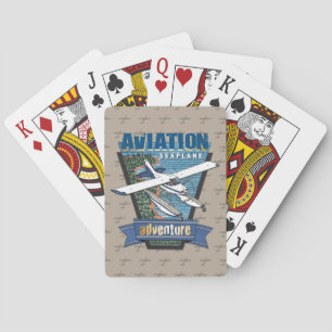 Baraja De Cartas Aventura de Aviación Marítima