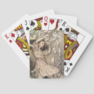 Baraja De Cartas Aventuras de Alices Vintage en el País de las Mara