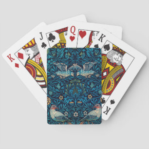 Baraja De Cartas Aves de William Morris
