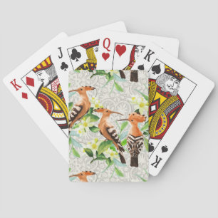 Baraja De Cartas Aves Exóticas En El Lugar