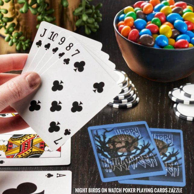 Baraja De Cartas Aves nocturnas vigiladas (Subido por el creador)