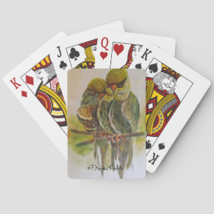 Baraja De Cartas Aves pintadas de Frida Kahlo