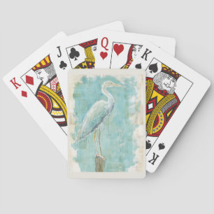 Baraja De Cartas Aves tropicales Todavía Egret