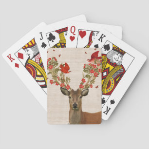 Baraja De Cartas Aves venados y amorosos