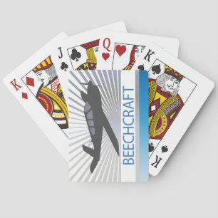 Baraja De Cartas Avión Beechcraft