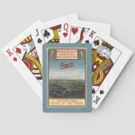 Baraja De Cartas Avión de los hermanos de Wright