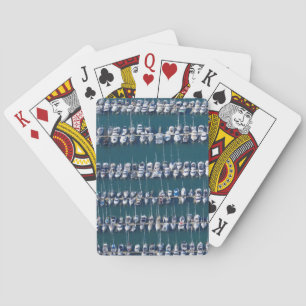Baraja De Cartas Avión del puerto de barco