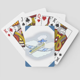 Baraja De Cartas Avión Jet