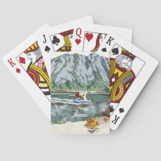 Baraja De Cartas Avión Y Viajes De Pesca De Alaska Bush