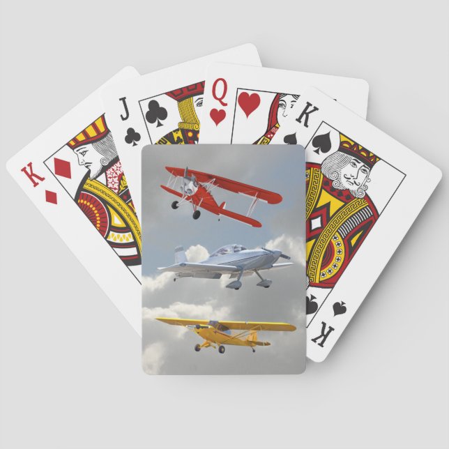 BARAJA DE CARTAS AVIONES (Reverso)