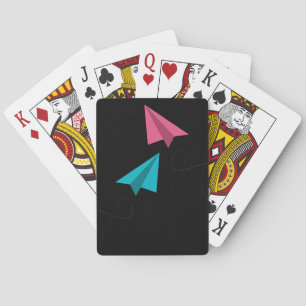 Baraja De Cartas Aviones de Papel
