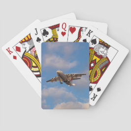 Baraja De Cartas Avro RJ85 Jet aterrizando