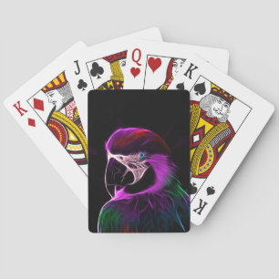 Baraja De Cartas Awesome Plum Glow Parrot