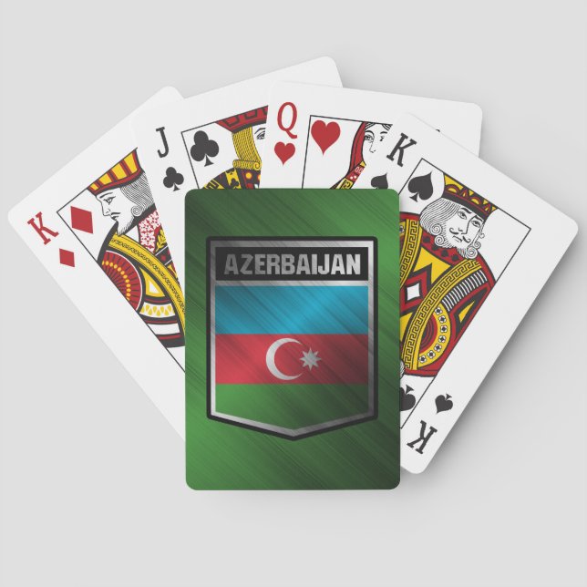 Baraja De Cartas Azerbaiyán (Reverso)