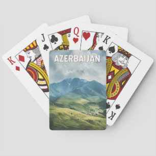 Baraja De Cartas Azerbaiyán: Viaje de arte de Ilustracion