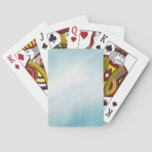Baraja De Cartas Azul acuático