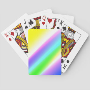 Baraja De Cartas Azul arcoiris de textura abstracta patrón arte t