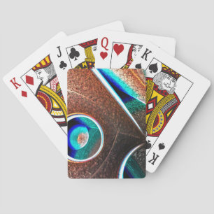 Baraja De Cartas Azul de cobre