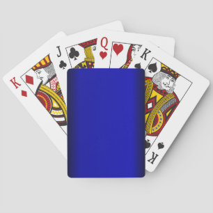 Baraja De Cartas Azul eléctrico sólido
