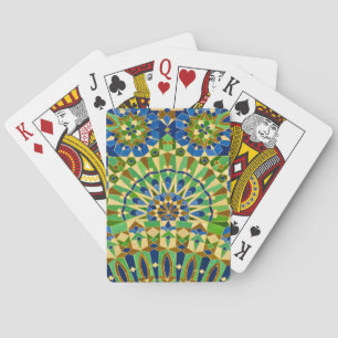 Baraja De Cartas Azulejo Marroquí