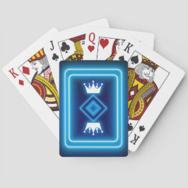 Baraja De Cartas Azules Reales
