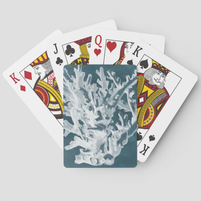 Baraja De Cartas Azure Coral I (Reverso)