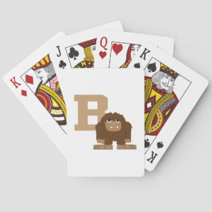 Baraja De Cartas B es para Bigfoot