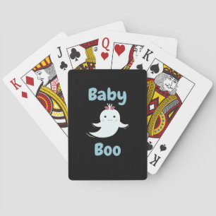 Baraja De Cartas Baby Boo Cute Niños O Parejas De Halloween Regalo