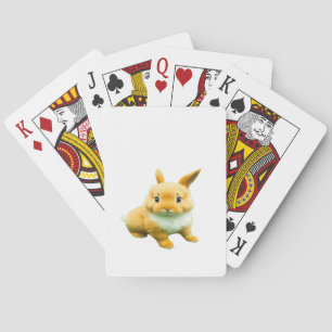 Baraja De Cartas Baby Bunny Rabbit Jumping Jax