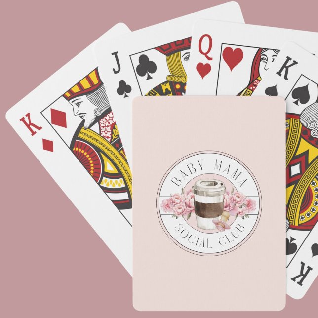 Baraja De Cartas Baby Mama Social Club Pink (Subido por el creador)