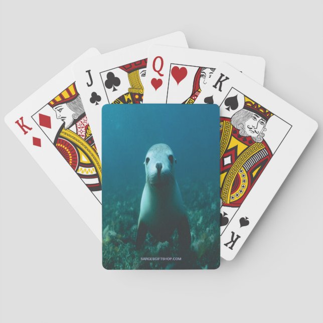 BARAJA DE CARTAS BABY SEAL (Reverso)